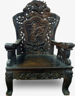 中国风古典太师椅素材