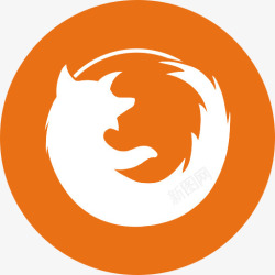 浏览器火狐火狐操作系统扁圆形系素材