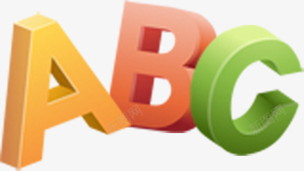 Abc立方体png免抠素材_88icon https://88icon.com ABC Abc立方体 校园 活力 青春