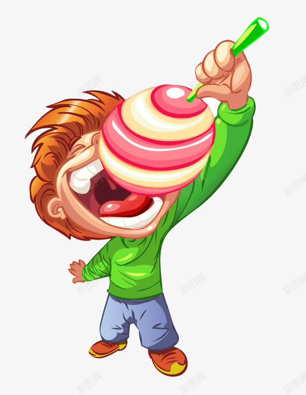 吃棒棒糖的卡通男孩矢量图eps免抠素材_88icon https://88icon.com 卡通男孩 吃棒棒糖 吃糖 小孩 张大嘴 棒棒糖 矢量图