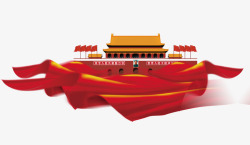 中国红党建装饰素材