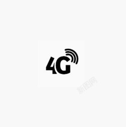 网络4G连接符素材