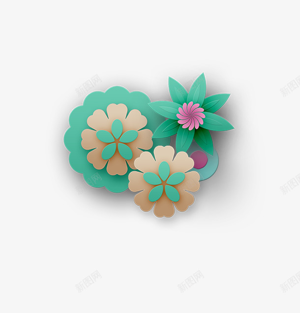 3D立体纸雕装饰花朵png免抠素材_88icon https://88icon.com 3D剪纸 3D微立体 3D新式 3D新式背景 3D立体纸雕 3D立体花朵 3D视觉效果