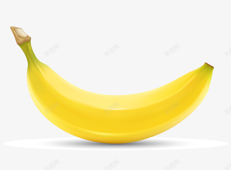 一根香蕉png免抠素材_88icon https://88icon.com 3D 大香蕉大 蔬菜瓜果 食品 黄色