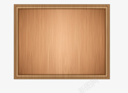 正方形原木色木板素材