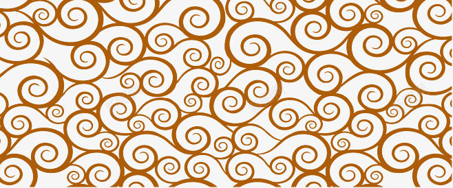 棕色简约海浪边框纹理png免抠素材_88icon https://88icon.com 免抠PNG 棕色 海浪 简约 边框纹理