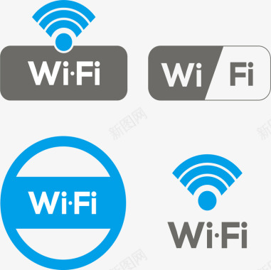 WiFi无线WiFi网络WiFi无线网络图标免图标