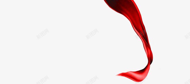 创意合成质感手绘红色的彩带png免抠素材_88icon https://88icon.com 创意 合成 彩带 红色 质感