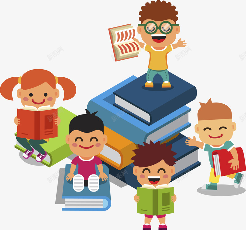 手绘儿童插画世界读书日一起看书png免抠素材_88icon https://88icon.com 一起看书 世界读书日 儿童插画 小朋友 手绘 手绘儿童插画世界读书日一起看书的小朋友免费下载 阅读