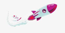 卡通可爱手绘飞机造型素材