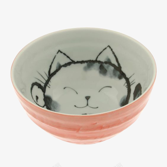 陶瓷碗png免抠素材_88icon https://88icon.com 日式 猫咪 碗 陶艺
