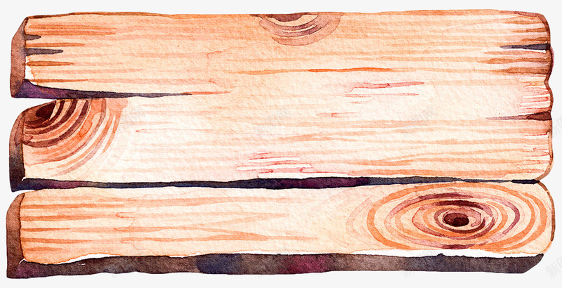 手绘木块png免抠素材_88icon https://88icon.com 手绘木板装饰素材 手绘路牌 指示牌干笔画 木牌 油彩木纹图案