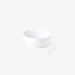 日本NITORI尼达利纯白骨瓷碗素材