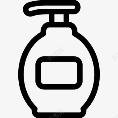 水润保湿保湿乳液图标图标