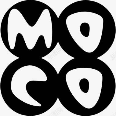 标准字视频MocoSpace标志图标图标
