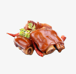 好吃的卤鹅肉产品实物好吃红烧猪蹄高清图片