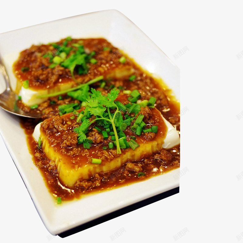 肉末蒸豆腐png免抠素材_88icon https://88icon.com 产品实物 肉末 豆腐