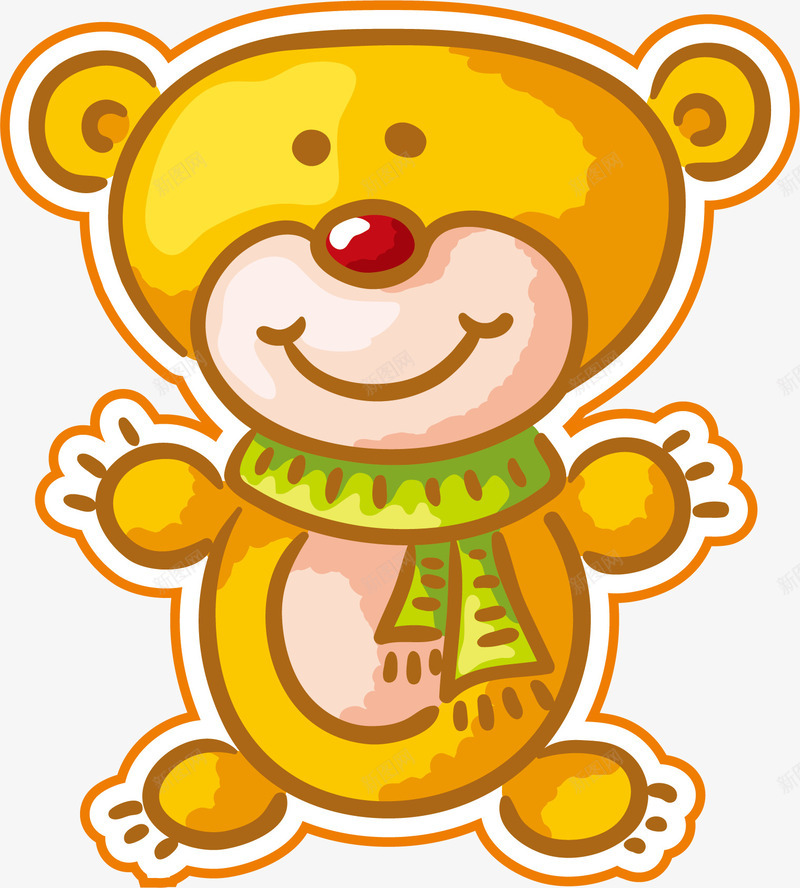 小熊动物玩具卡通png免抠素材_88icon https://88icon.com 动物素材 卡通玩具 小熊 玩具 玩具卡通 玩具矢量