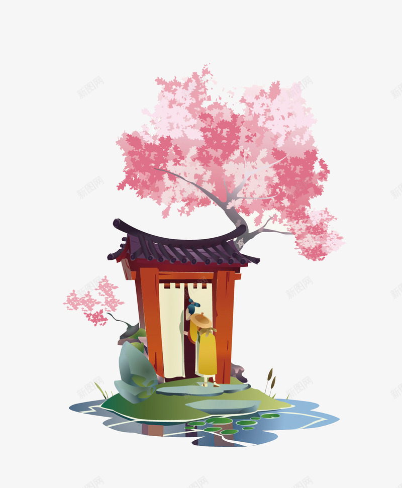 红杏出墙png免抠素材_88icon https://88icon.com 古 手绘 春色关不住 红杏png 红杏免扣图片 红杏出墙 红杏出墙免扣 红杏矢量图片ps