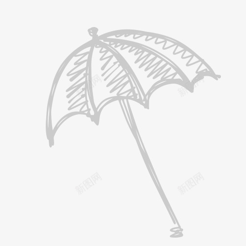 粉笔涂鸦风格png免抠素材_88icon https://88icon.com 手绘 涂鸦 涂鸦主题 粉笔 线稿 雨伞 风格 黑色