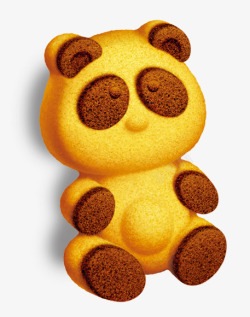 小熊饼干小熊饼干图案高清图片