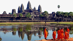 柬埔寨吴哥窟吴哥窟风景区高清图片