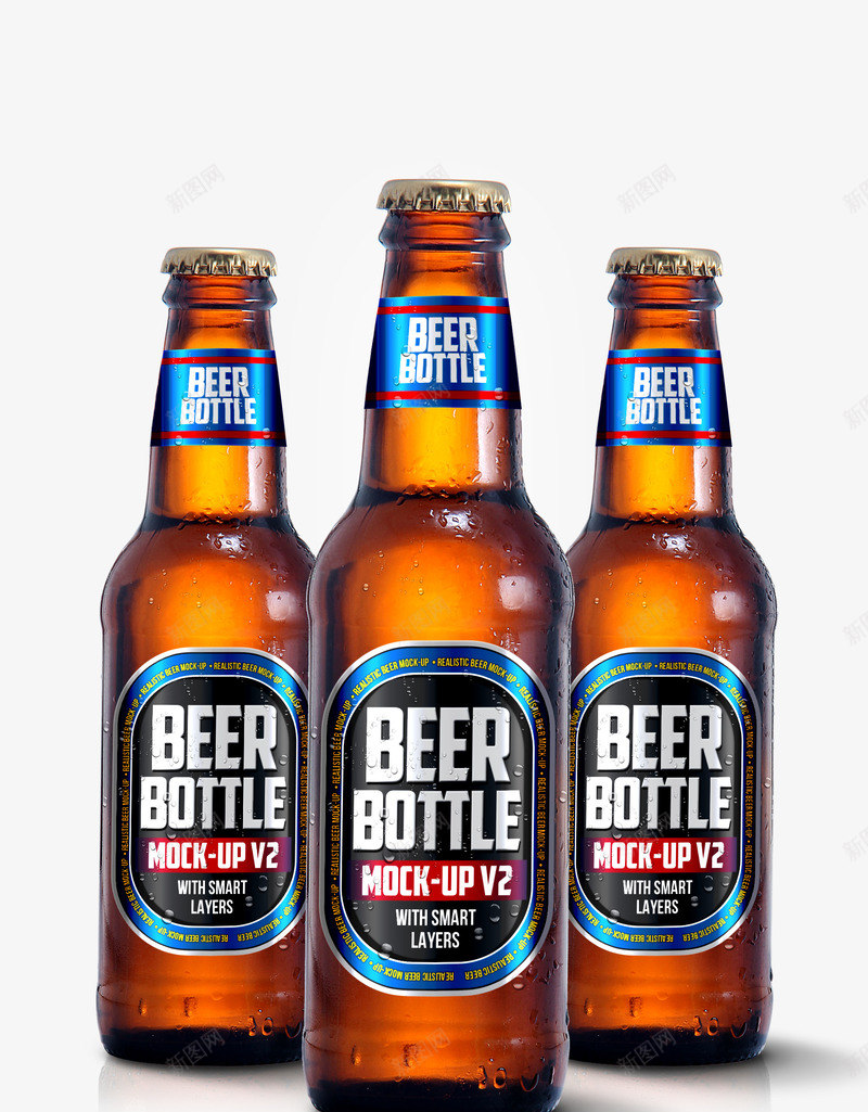 啤酒瓶棕色png免抠素材_88icon https://88icon.com 包装 啤酒瓶 效果图 棕色