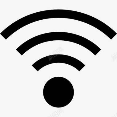 无线电技术WiFi图标图标