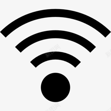 灌溉技术WiFi图标图标