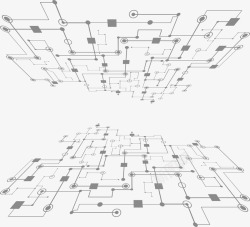网格结构科技网格背景高清图片