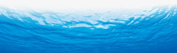 蓝色海水背景素材