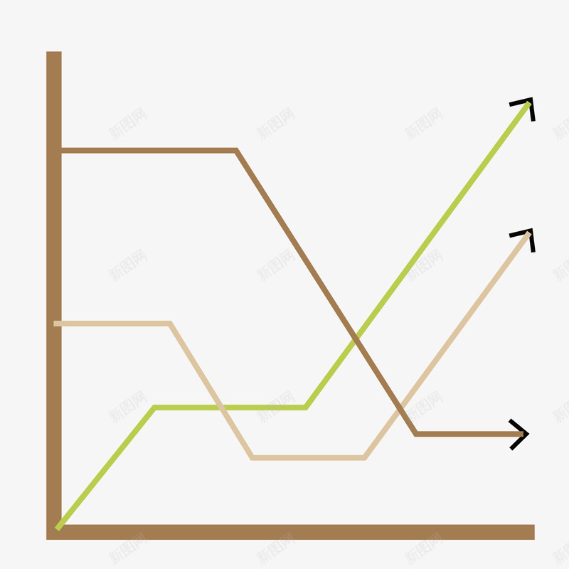 棕色线型折线图png免抠素材_88icon https://88icon.com 折线图 棕色 线型 线型图