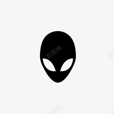 笔记外星人logo图标图标