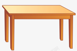 中式木头餐桌板长桌高清图片