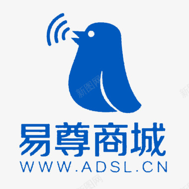 蓝色一点资讯logo网络科技logo创意图标图标