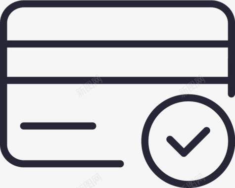 icon图片银行卡绑定成功提示icon矢量图图标图标