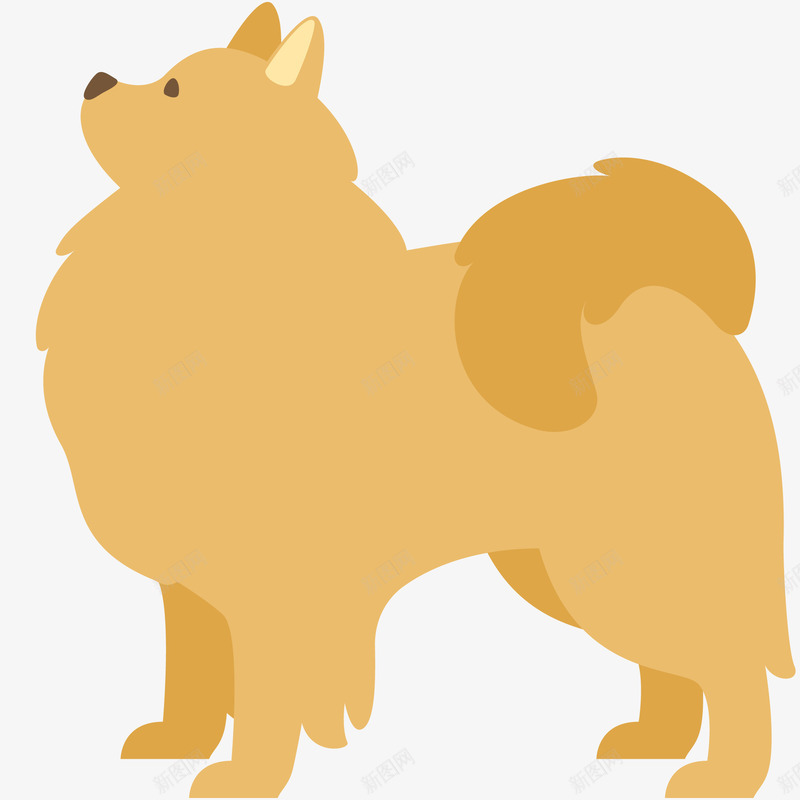 狗年装饰福犬png免抠素材_88icon https://88icon.com 2018 小狗 新年 狗年 矢量狗狗 福犬 装饰图案