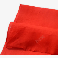 红绸布料素材