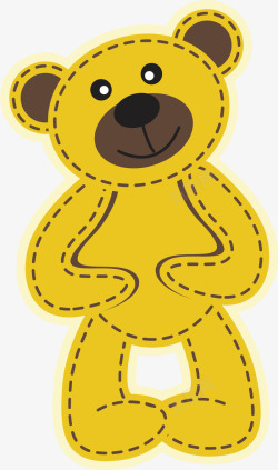 卡通小熊矢量图素材