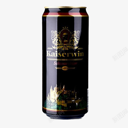 德国黑啤酒png免抠素材_88icon https://88icon.com 产品实物 凯撒 啤酒 德国 罐装 进口 黑啤酒