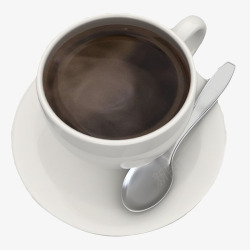 勺子搅拌咖啡浓缩咖啡素材