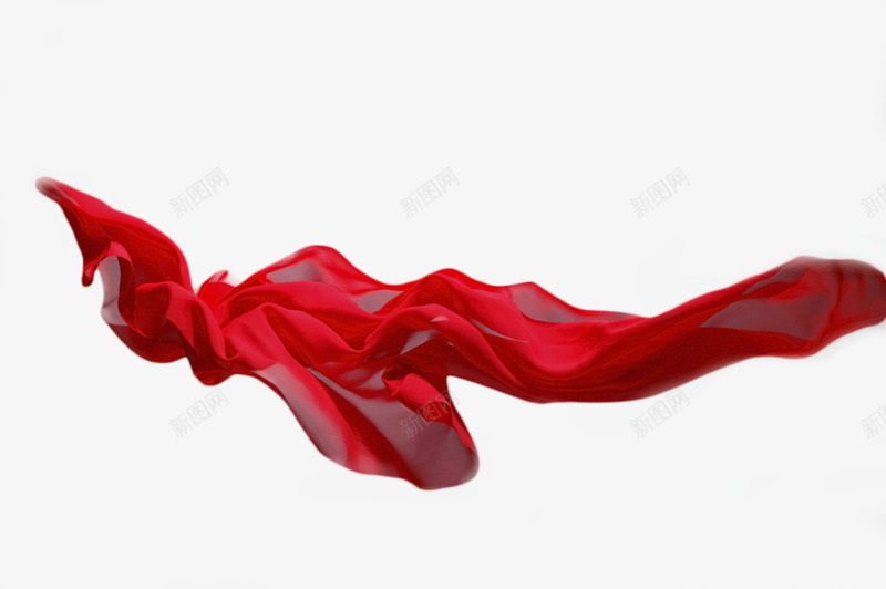 红色红绸绸缎绸带png免抠素材_88icon https://88icon.com 新图网 红绸 红色 绸带 绸缎