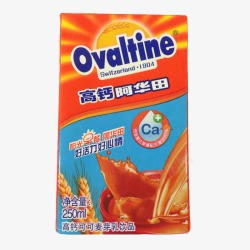 阿华田营养多合一速溶可可粉冲饮素材