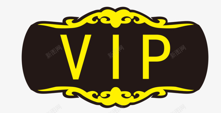 VIP卡VIP门牌图标图标