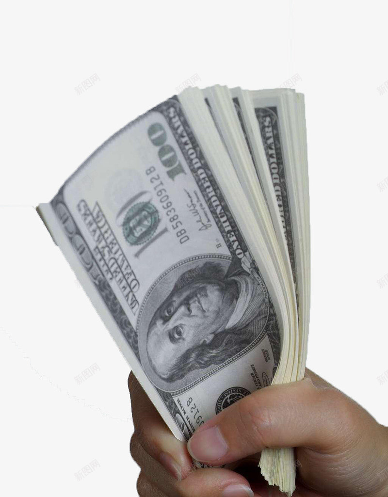 手拿钞票png免抠素材_88icon https://88icon.com 一只手 一百 卡通 多张 手拿钞票 手绘 有钱 美元 钞票