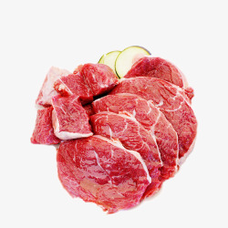 肉类食物澳洲进口牛腱子肉高清图片