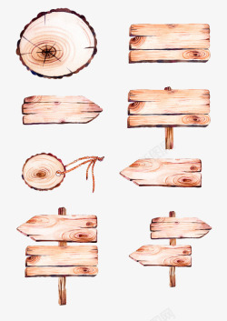 木质的木板素材