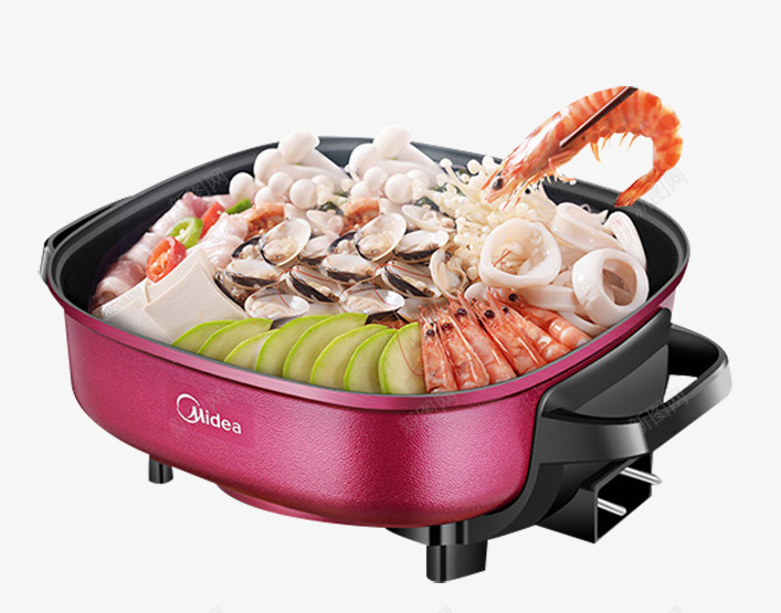 美的无级调温多功能电热锅png免抠素材_88icon https://88icon.com 多功能 多功能电热锅 大容量 家用 无级调温 火锅 电热锅 电煮锅 美的