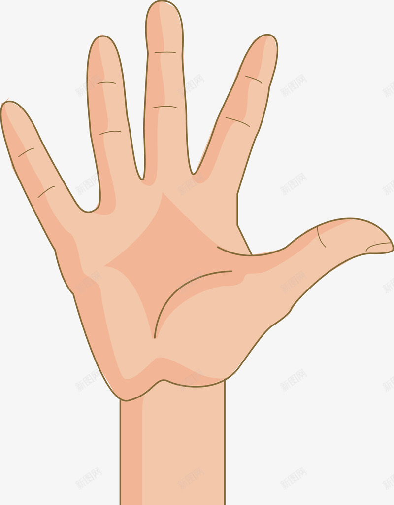 手绘伸出的手指图png免抠素材_88icon https://88icon.com 卡通 卡通手 手 手势 手势矢量图 手指 手指图 手掌 手绘手 拳头 指示 握拳 简单的手