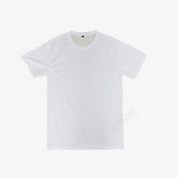 白短袖纯白色T恤高清图片